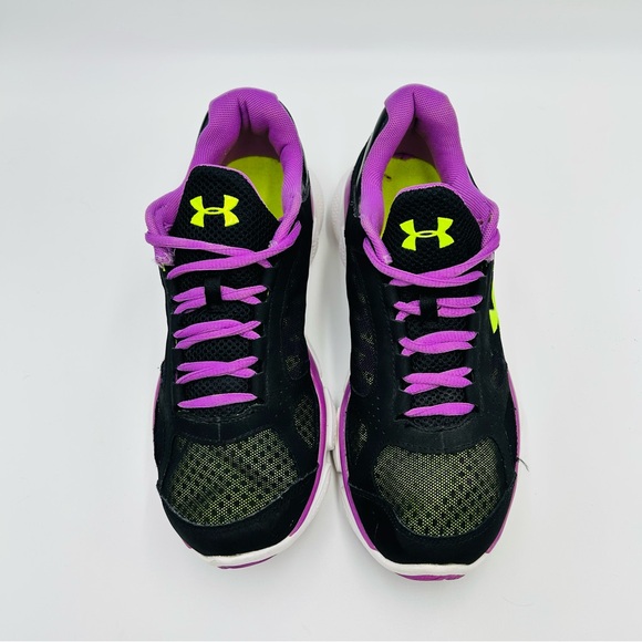 Under Armour Micro G Assert 5 Trainers Black and Purple Women Size 8.5 - Picture 9 of 11